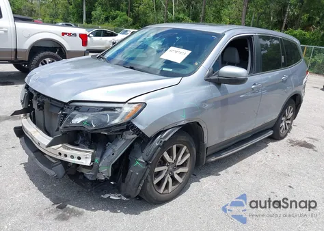 2020 Honda Pilot 2Wd Ex-L z USA, uszkodzony, nr VIN 5FNYF5H55LB005764